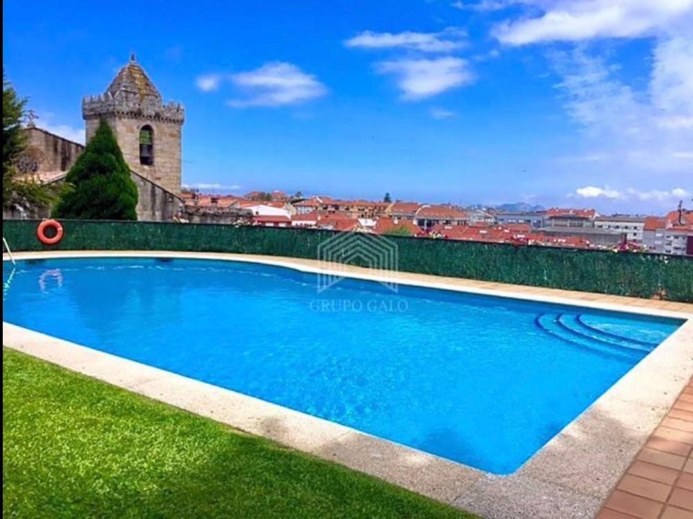 Estudio Impresionantes Vistas Con Terraza Y Piscina Байона Экстерьер фото