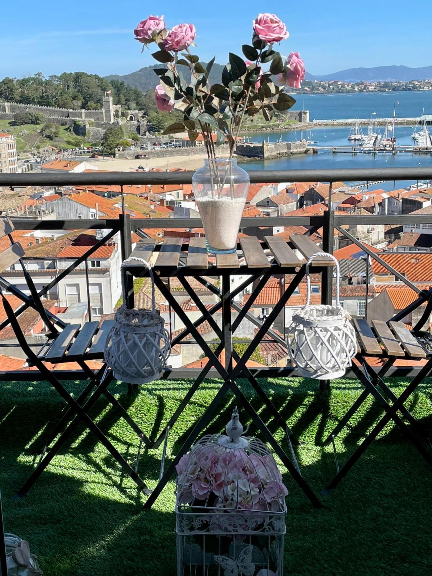 Estudio Impresionantes Vistas Con Terraza Y Piscina Байона Экстерьер фото